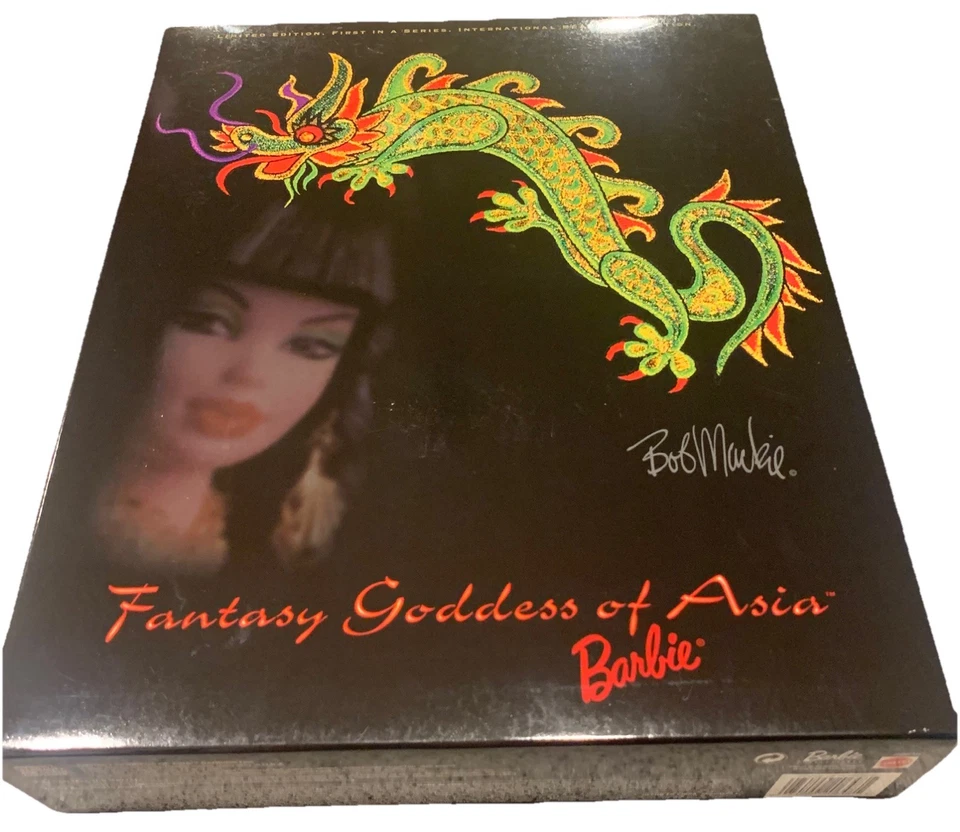 Muñeca Barbie Bob Mackie Fantasy Goddess of Asia Edición Limitada NRFB Foto 2 de 4