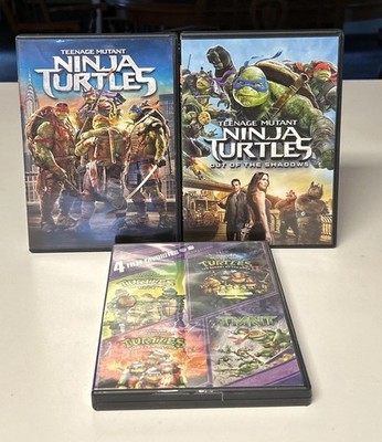 Lot Of 3 TMNT Teenage Mutant Ninja Turtles Dvds 4 Film Favorites + S/T OOTS