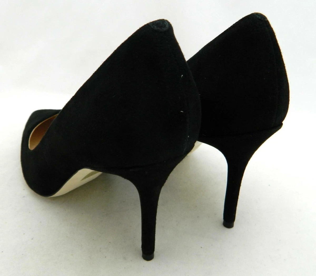 NEW J.Crew 245 Elsie Suede Pumps Size 10 Black A4969 heels shoes