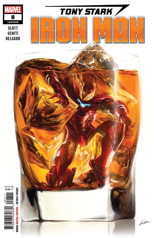 TONY STARK IRON MAN #8 (30/01/2019)