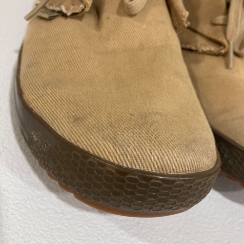 Scarpe sneakers casual comode Cushe Lax uomo 10 marroni tela stringate punta tonda - Foto 8 di 12