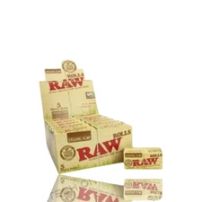 RAW ORGANIC ROLLS KING SIZE WIDE- 24 packs per display