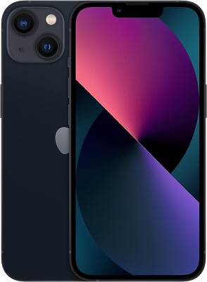 Open Box Apple iPhone 13 128GB Black (AT&T Cricket ONLY) 5625