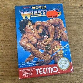 Jeu WORLD WRESTLING Tecmo- Complet - Nintendo NES - Version EEC