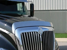 International ProStar Stainless Steel Hood Shield Bug Deflector