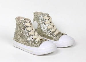 baby gold converse