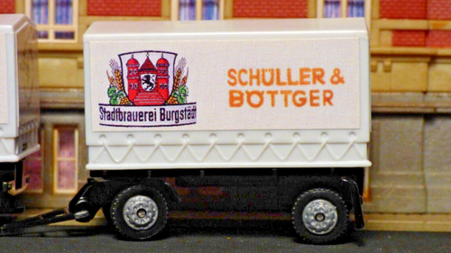 Rarität, 1:87, IFA W50 Nostalgie HZ, Heiloo, Linus Loos, Schüller&Böttger,Nr.087 - Bild 3 von 7
