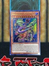 Yugioh Archnemesis Eschatos ETCO-EN009 Ultra Rare 1st Ed NM