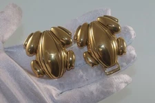 Vintage DOUGLAS PAQUETTE  Interlock Frog  Belt Buckle