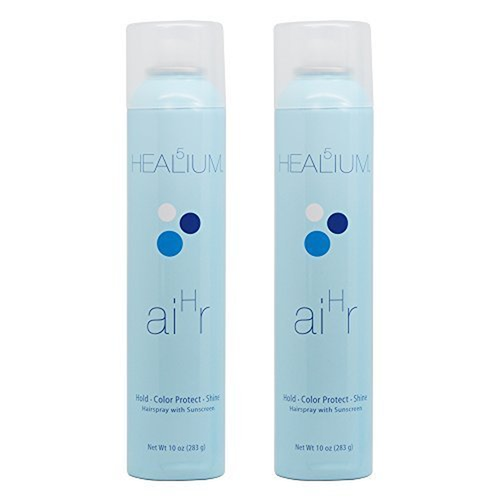 healium air hairspray with sunscreen