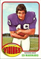 1976 Topps Football Ed Marinaro