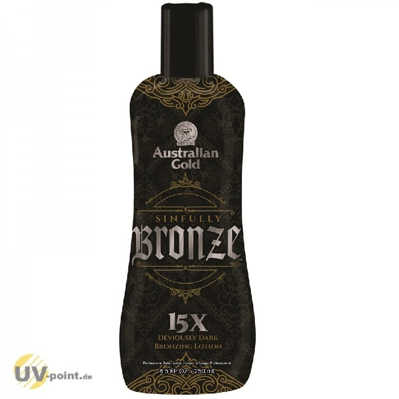 AUSTRALIAN GOLD SINFULLY BRONZE 250ml 15 x Bronzer Solarium Bräunungs Kosmetik