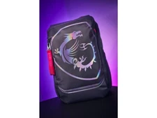Sealed MSI Gaming Backpack, Black polyester Pack Carry Bag, TITIANBP 15.6"-17.3"