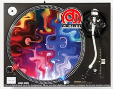 Spektrum Swirl - 7"-12" DJ slipmat for LP turntable record player 