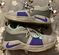 Nike Zoom Size 6.5Y Gray Paul George NBA Playstation Glow In Dark RARE