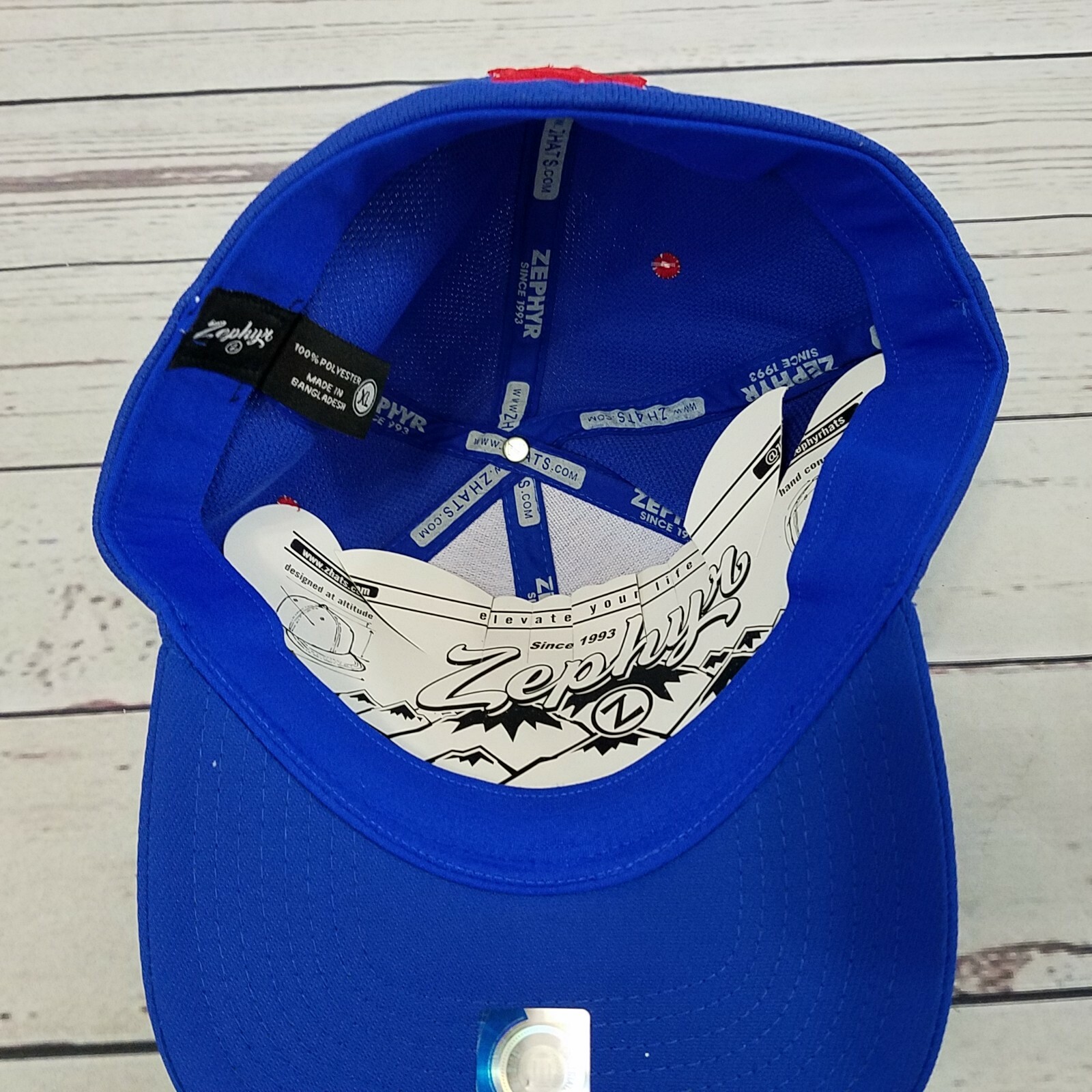 Kansas Jayhawks Zephyr Men's Fitted Hat Size XL eBay