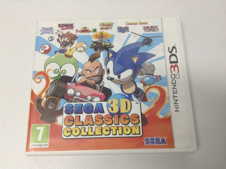 SEGA 3D CLASSICS COLLECTION . Pal España  Nintendo 3DS completo, foto 1 de 3