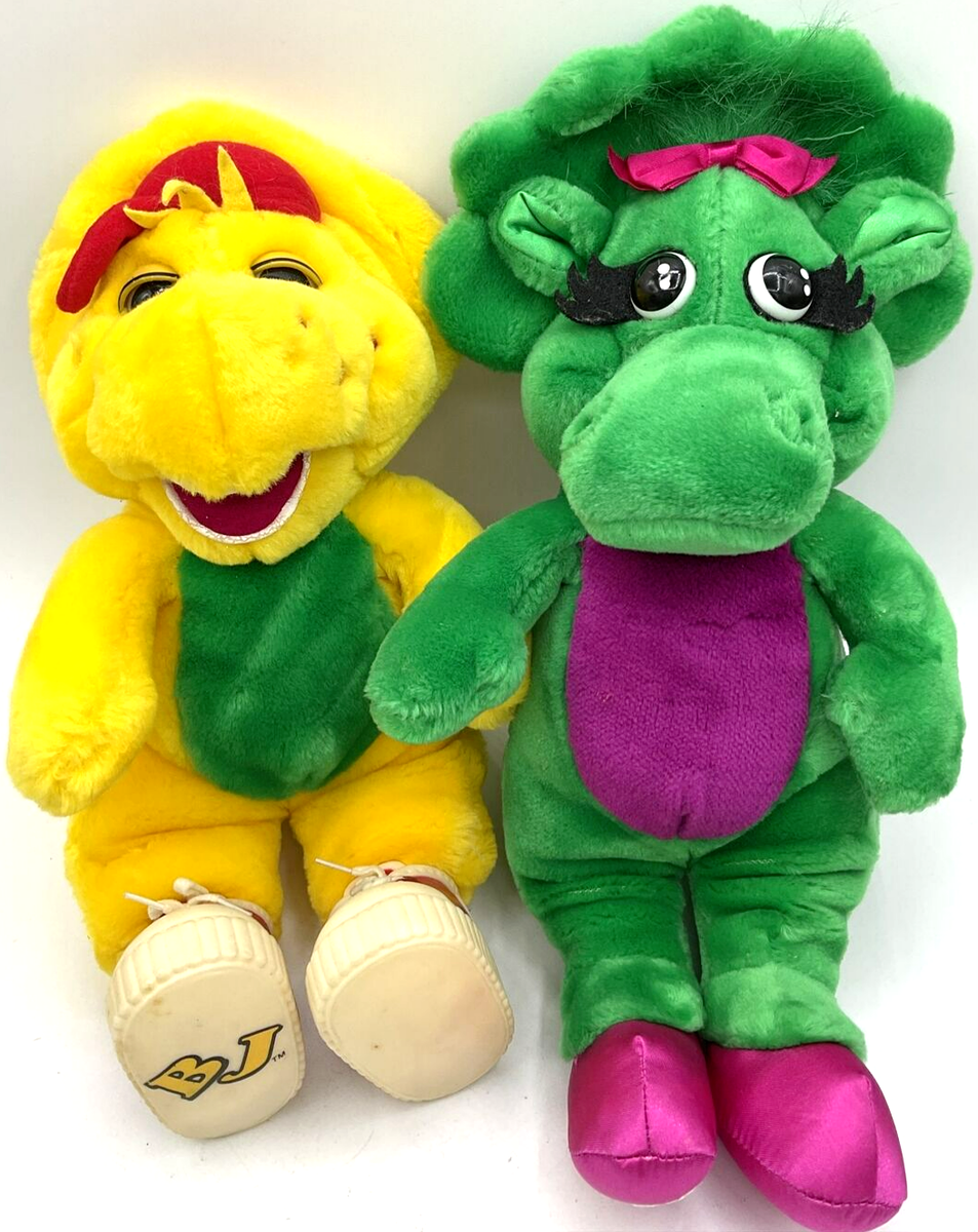 Vintage '94 BJ & '92 Baby Bop Plush Stuffed Animals Barney Vintage '94 BJ & '92 Baby Bop Plush Stuffed Animals Barney