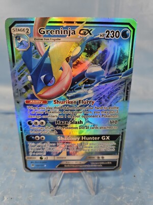 Pokémon Greninja GX Forbidden Light 24/131 Holo Ultra Rare