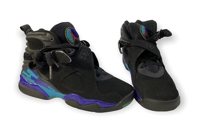 Nike Air Jordan VIII 2007 Boys AQUA 305368-041 basketball
