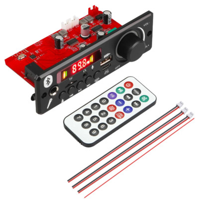 160W Amplifier Bluetooth MP3 WMA APE Decoder Board 12V 80W Handsfree Car Audio M