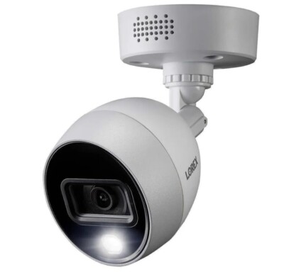   NEW Lorex C883DA-Z 4K CVI Deterrence Bullet Cameras 4k CVI WITH CABLE