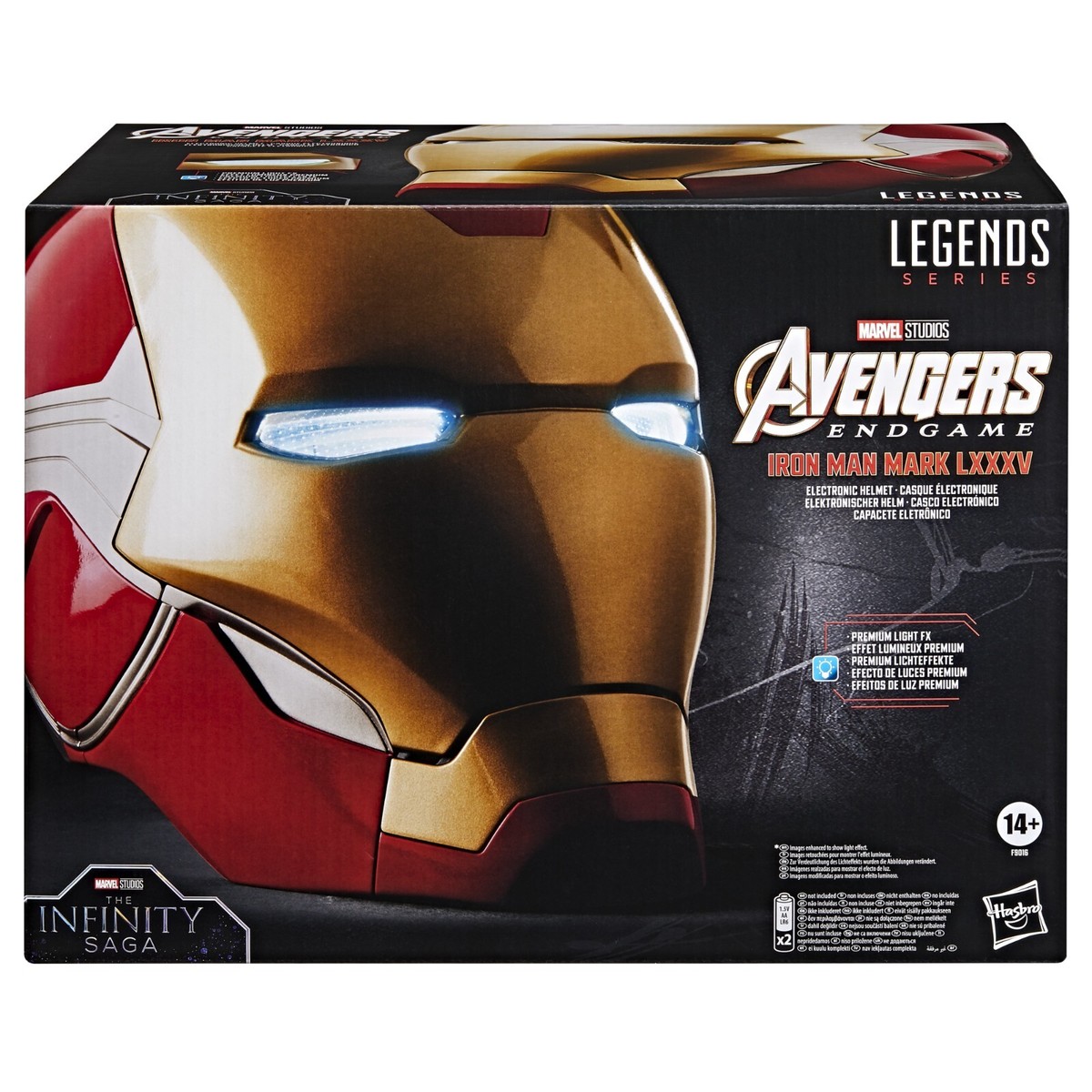 Marvel Comics Legends Avengers Endgame Iron Man MK85 Cosplay Electronic  Helmet | eBay