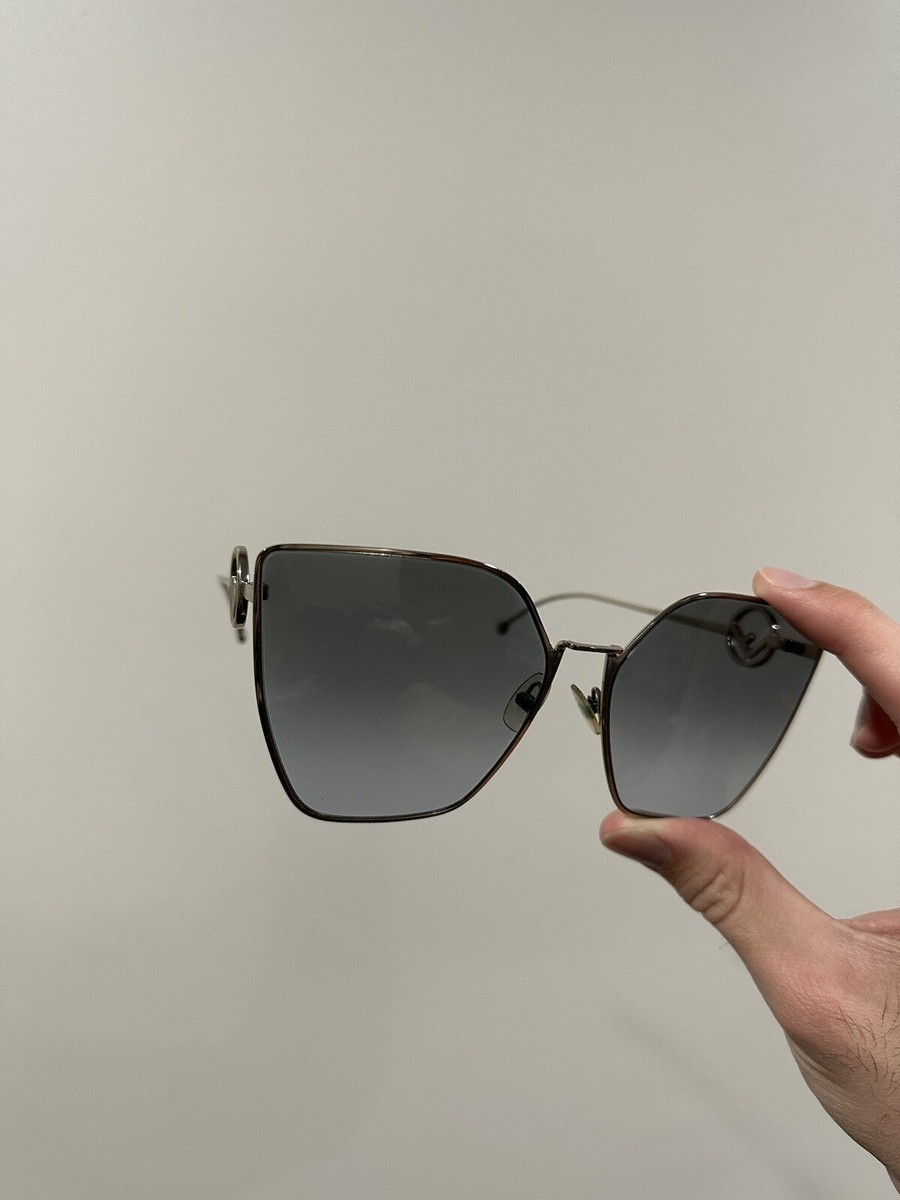 Fendi Sunglasses FF 0323/S 3YGGB Silver Fendi Metal F is Fendi Sunglasses FF 0323/S Gold 1823314  main image 4