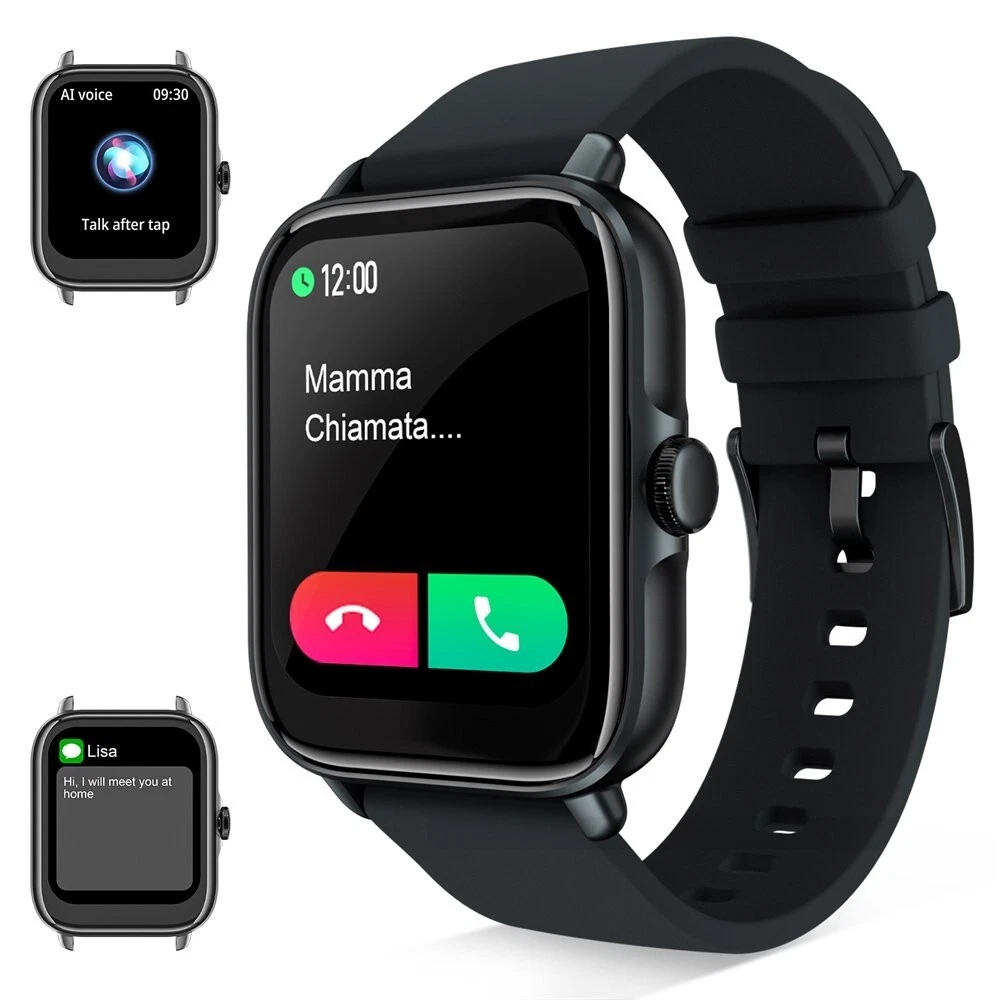🔥🔥1.7 inch TFT HD&Flexible Touchscreen Fitness Smart Watch IP67 Waterproof🔥🔥