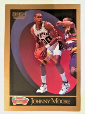 NBA - 1990-91 Skybox Basketball Johnny Moore - Spurs | eBay