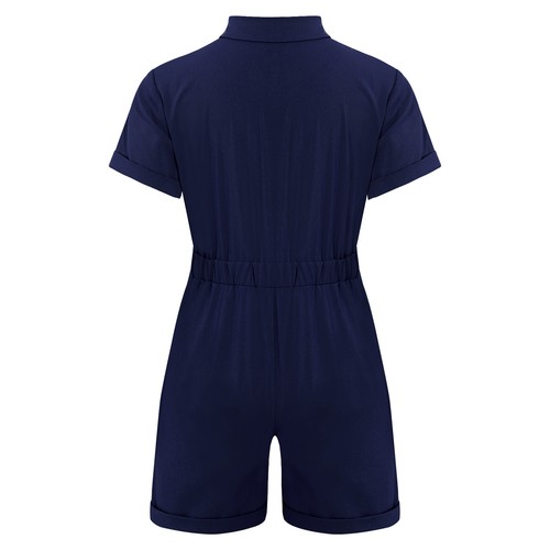Kids Girls Overalls Summer Coverall With Pockets Rompers One Piece Jumpsuit - Picture 56 of 87