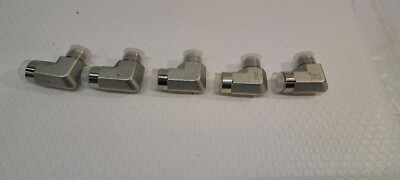 5x JIC 8 Male x 1/2'' NPT Female 90 Degree Elbow 2502-08-08 Adapter 9-2502-8-8