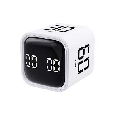 Schwerkraftsensor Flip Cube Timer lange Akkulaufzeit einstellbare Lautstärke