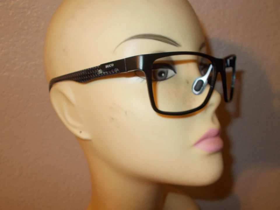 DUCO DC8206 Blue Carbon Fiber Matte Black Frame Sunglasses - Image 3 of 4