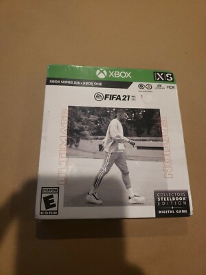 SEALED XBOX SERIES X S ONE FIFA 21 ULTIMATE EDITION STEELBOOK + DIGITIAL GAME