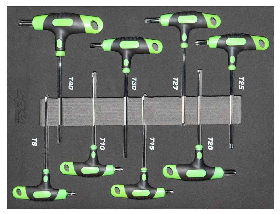 SP Tools Hex Key Set 8 Piece Torx T-Handle SP34708 - Image 2 of 2