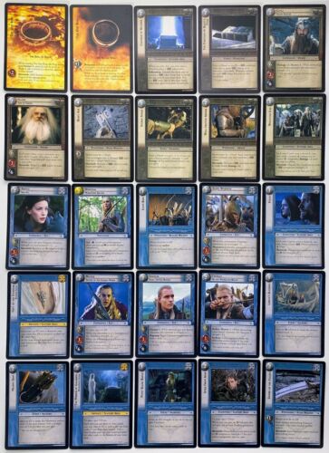 Decipher Lord of the Rings TCG: The Hunters 194/194 Complete Nonfoil Set NM - Picture 2 of 10