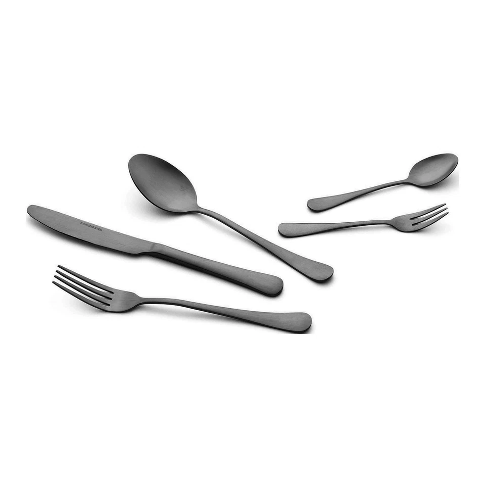 Echtwerk EW-BS-3040 Tafelbesteck „Sorrent“ 30tlg - stonewashed Edelstahl Besteck