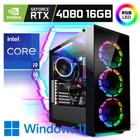 Gamer PC Intel Core i9 14900K 24x 6.0 GHz 64GB RAM Geforce RTX 4080 16GB Gaming