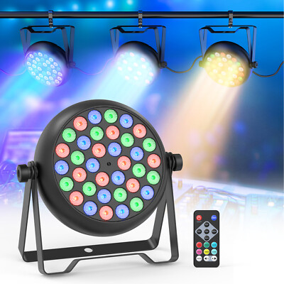 108W 36 LED RGB Wash Bühnenlicht DMX PAR Can Club Party Disco Show Halloween Bar