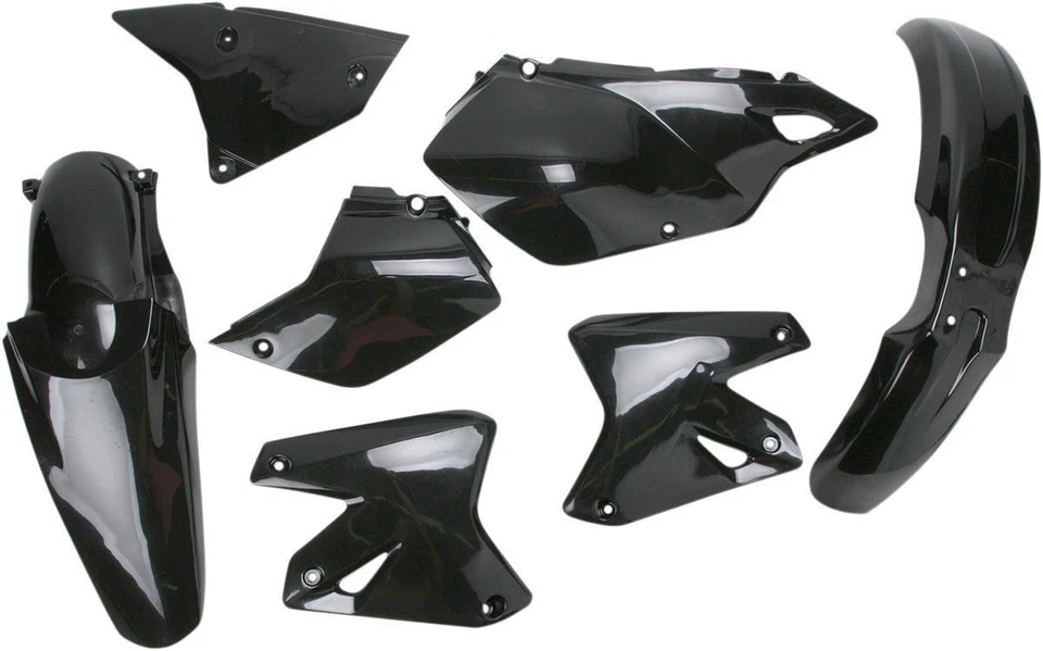 Kit completo de plástico negro Acerbis para Suzuki DRZ 400 S SM 2000-2007 2041080001 Foto 2 de 4