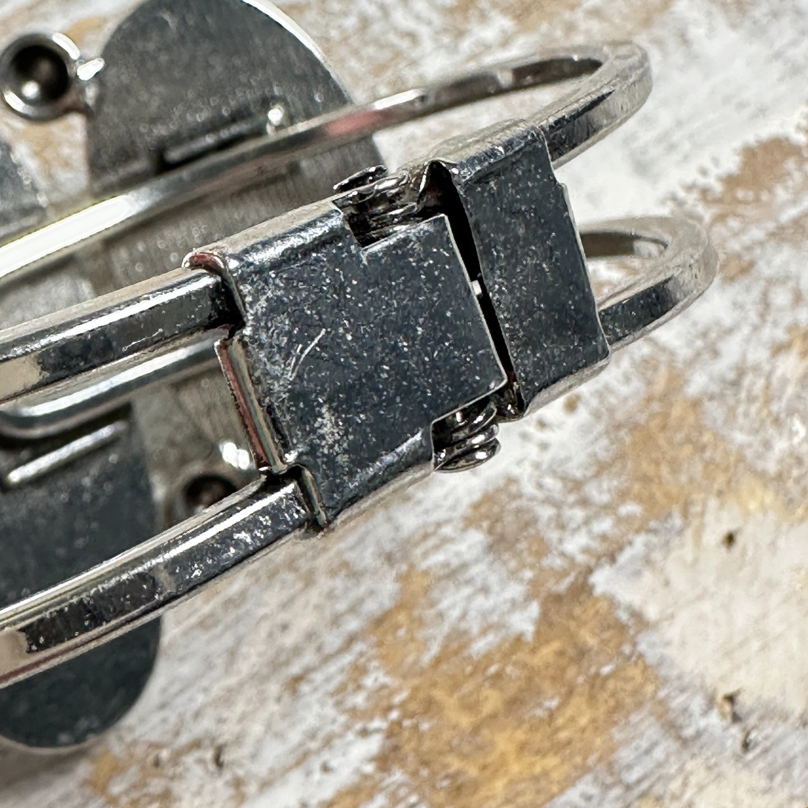 Plunder Turquoise Hinged Bangle Statement Bracelet - image 13