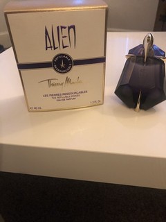 Empty Alien Refillable Perfume Bottle 40ml and Box