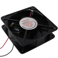 12V Square High-Speed Waterproof & Quiet Cooling Fan Installation Solution