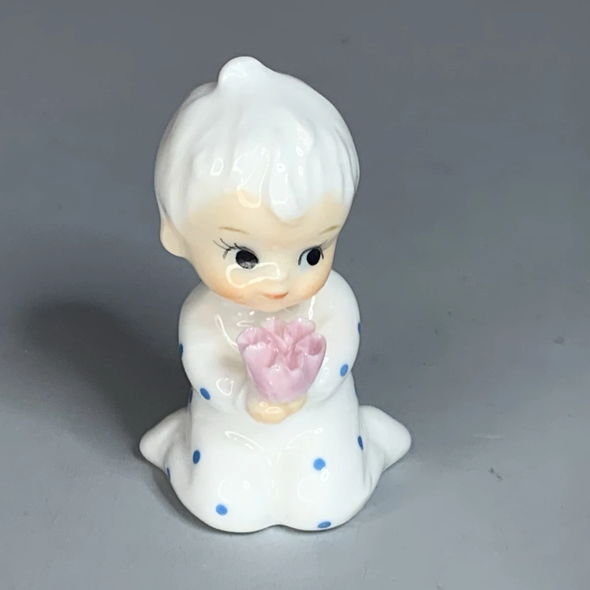Vintage Baby Figurine In Antique Ceramic & Porcelain Figurines for