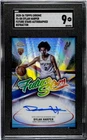 Dylan Harper 2025 Topps Chrome Future Stars Auto RC ⚫⚪ Spurs SGC 9 💎 POP 1