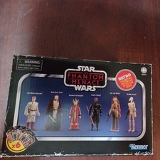 STAR WARS Retro Collection Box  6-Pack Phantom Menace Episode 1