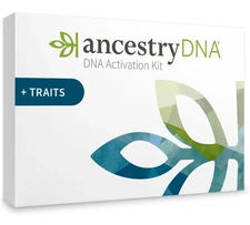Ancestry DNA + Traits Genetic Test Kit DNA Activation Kit *NEW SEALED*
