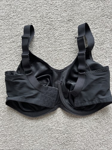 Elomi Energise Vollschale unterstützender Multiway J Haken Sport BH Bügel schwarz 34GG - Bild 11 von 13