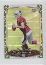 2014 Topps Chrome Mini Camo Refractor 34/99 Logan Thomas #151 m1u